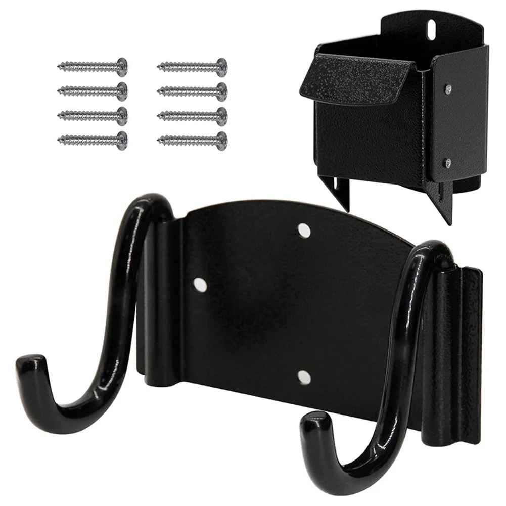 Garage Organization Heavy Duty Storage Hook Corrosion-Resistant Finish Easy Installation Steps Accessory Black