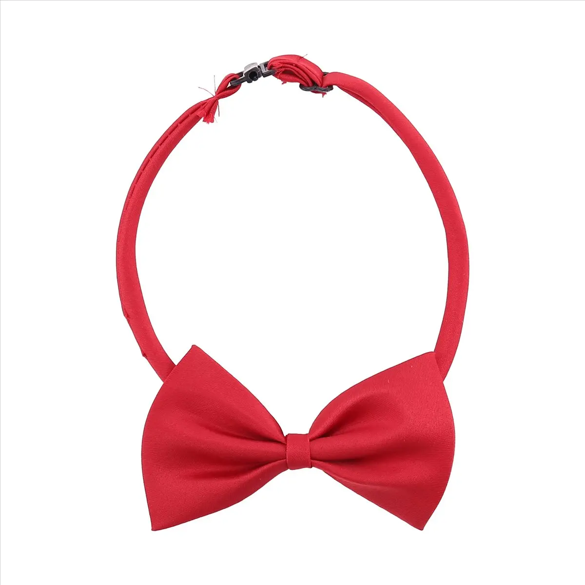 （Special~Cat Adjustable Collar Pet Bow Tie Pet Dog Necktie Bow Tie Puppy Accessory Cute Wine Red