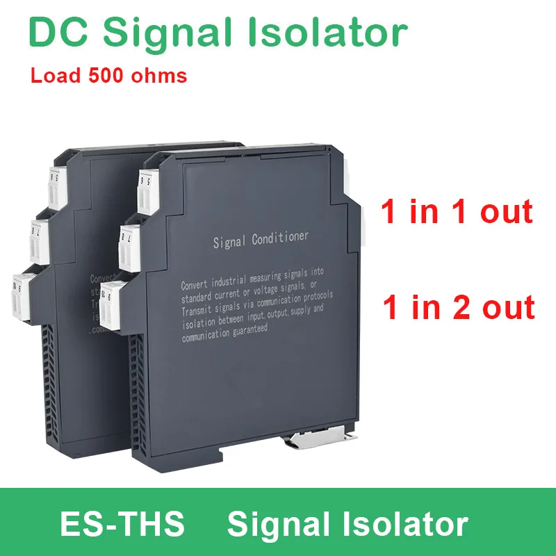 

4-20ma output loop signal isolator analog splitter 10V signal conditioner