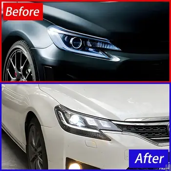 ks H11 LED světlomety LED světla pro auto LED žárovka světlometů s chladičem pro TOYOTA Camry 2012-2019 8 nejlepší prodej LED světlomety pro Toyota Mark X - №7