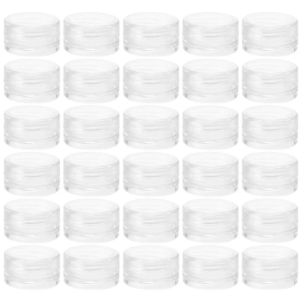 30 Stück leere Gesichtscreme-Flaschen, nachfüllbare Reisebehälter, hochwertiges Material, keine Leckage, Cremeflaschen, Gläser