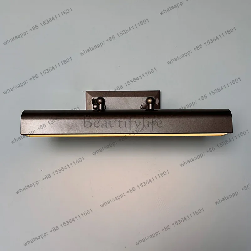 Cross-border corridor retro photo lamp, long door plate, mirror, clubhouse aisle hanging painting lamp