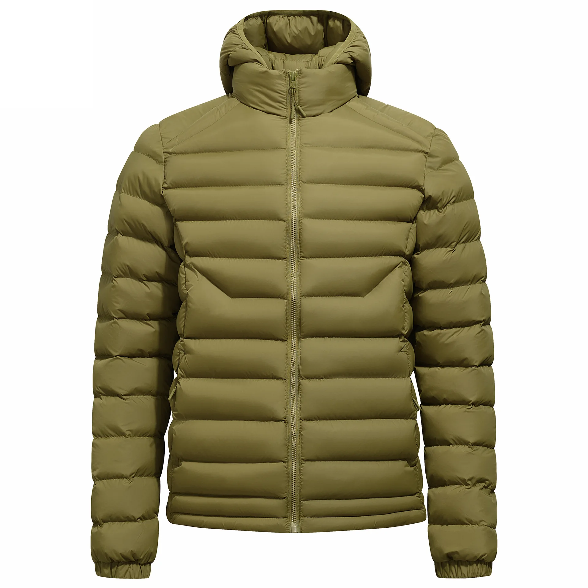 Men Hooded Lightweight Parkas Multi Grid Casual Down Jackets New Fashion Male Slim Fit Warm Coats Trendy Winter Parkas Size 4XL