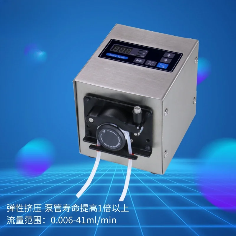 

Peristaltic Pump BT100-2W + JY10 Experimental Chemical Pharmaceutical Speed Regulation High Precision Micro Flow Small Volume