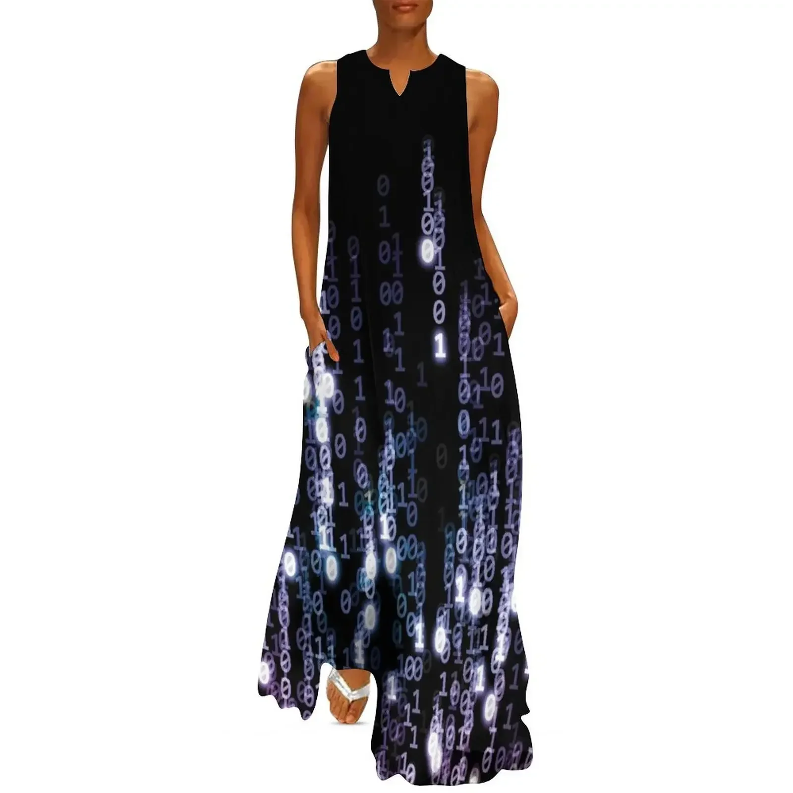 

Raining Matrix of Violet and Lavender Long Dress elegant women's sets Summer skirt sensual sexy dress for women Dress
