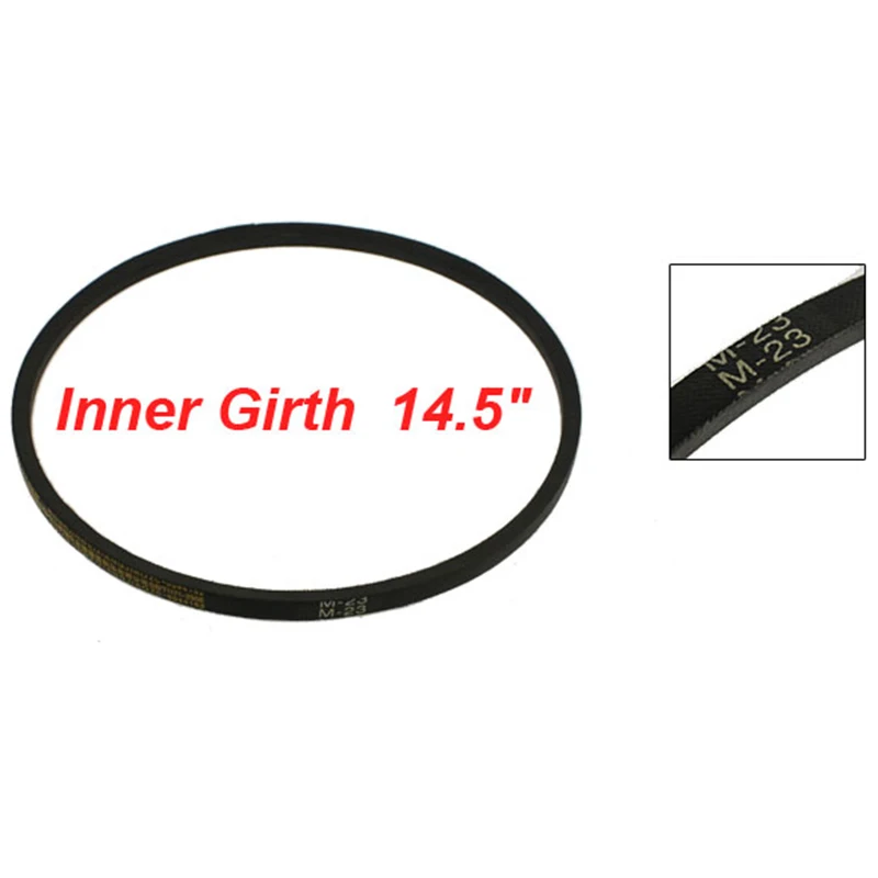 Uxcell 381mm 430mm 432mm 470mm 600mm 635mm 700mm 711mm 762mm M Type Machinery Drive Band Vee V Belt Girth Width 10mm