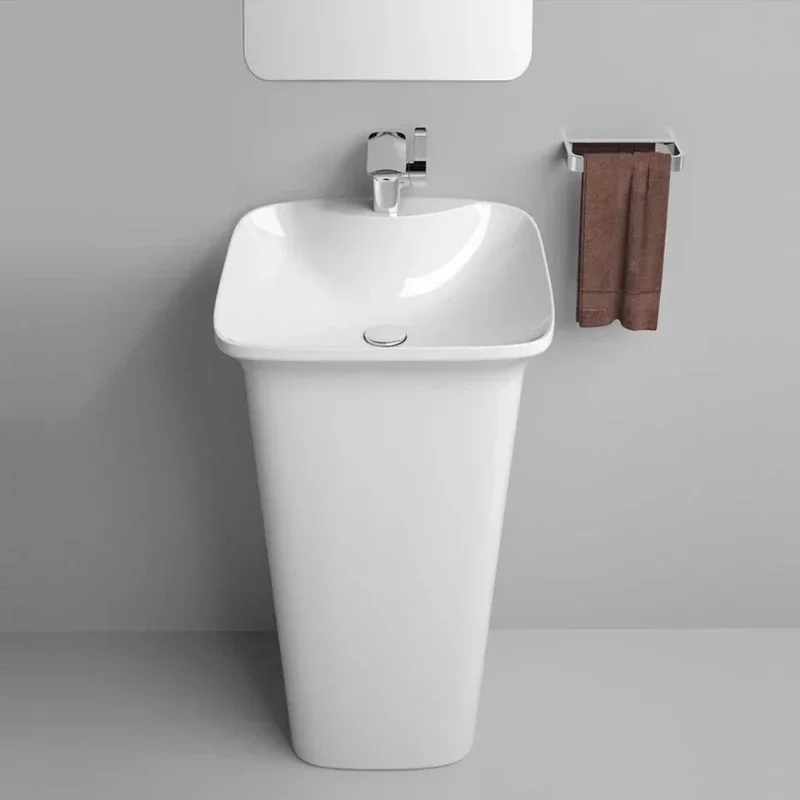 Ceramic pillar basin, wash basin, bodyceramic