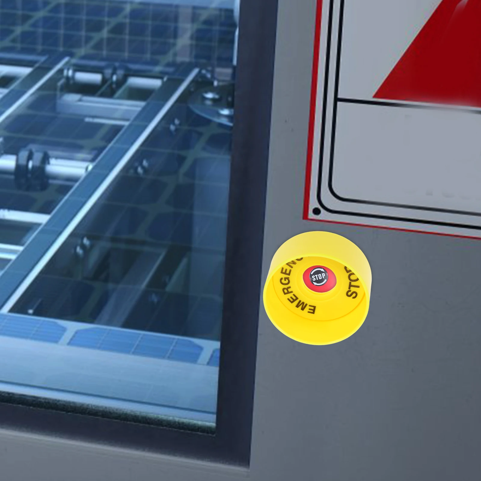 

Switch Guard Emergency Stop Button Cover Material Safety Protector Waterproof Switch Cover Case Machinery Essential Kit