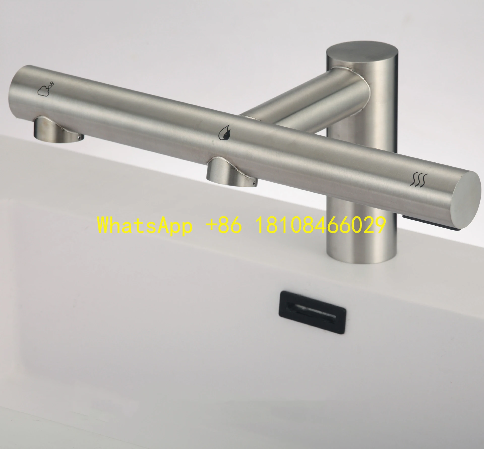 

Touchless Bathroom Sink Faucet3 in 1 Automatic Sensor