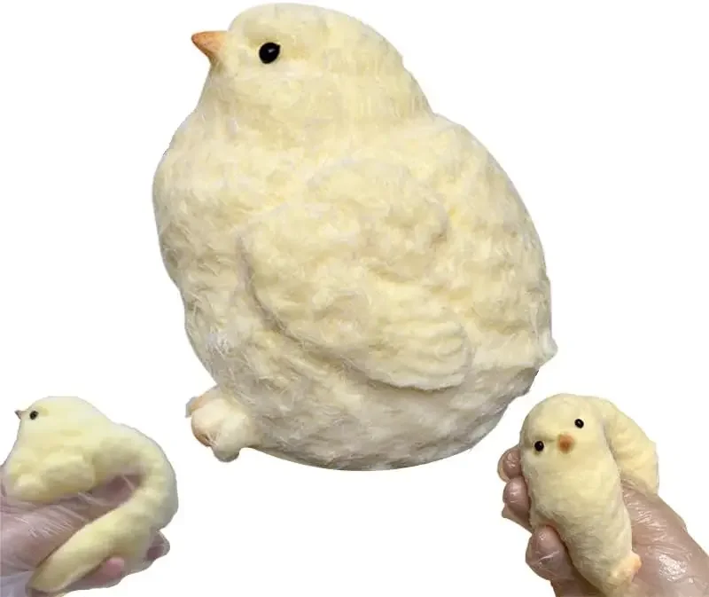 3 Pack Squishy Chicken,Squishy Chick,Chicken Squishy,Silicone Squishy,Big Taba Squishy,Taba Squishy,Taba Squishies,Chick Squishy