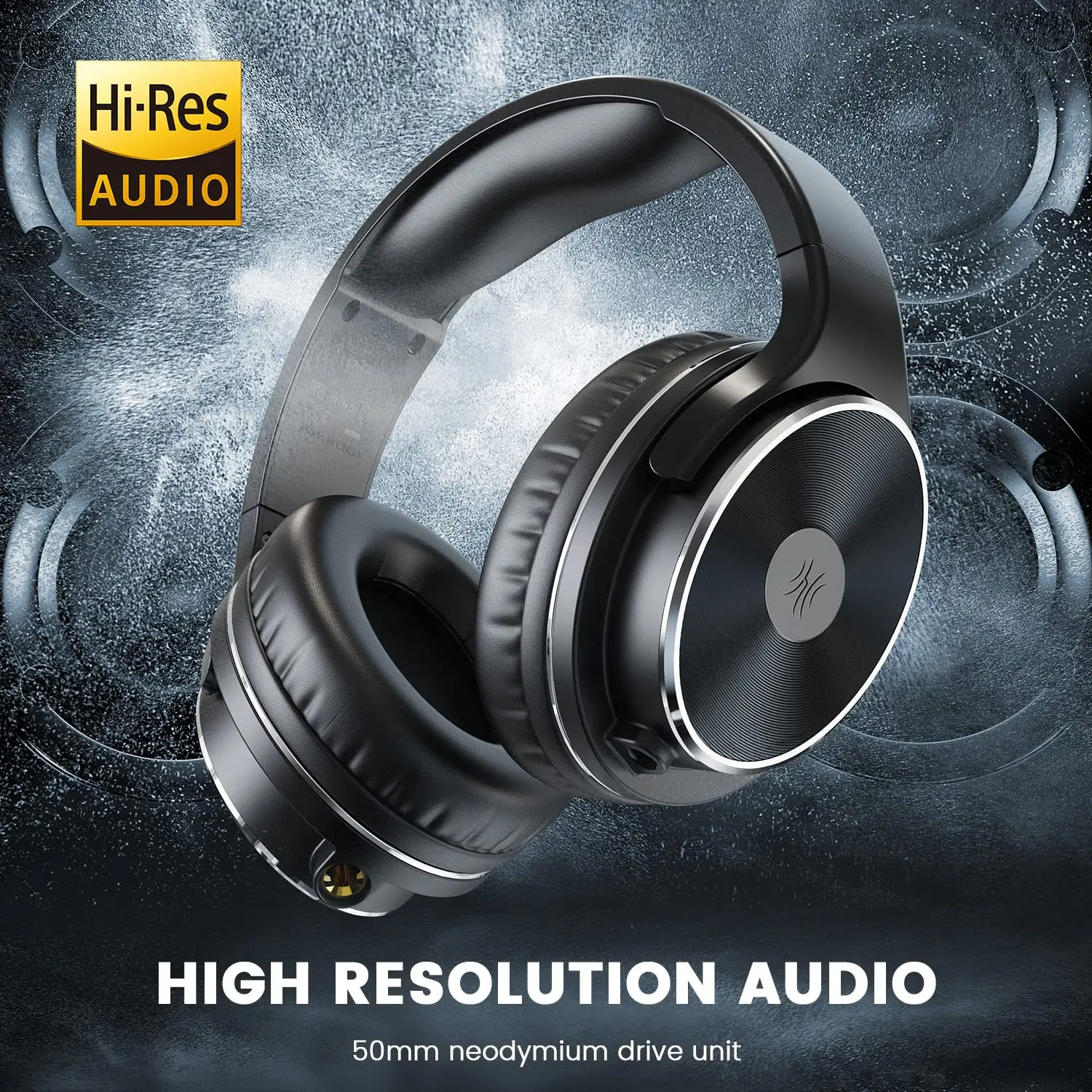 Oneodio Studio HI-FI Headphones High-Resolution Sound Deep Bass Wired Headset with 50mm Neodymium Drivers Ideal for Music Create