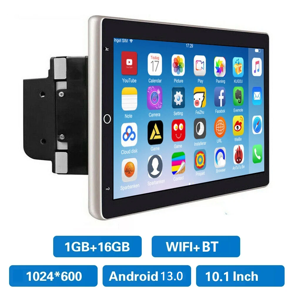 

Android 13.0 2din Car Multimedia MP5 Player Radio GPS Navi WIFI Autoradio 10" Vertical Rotate Screen Bluetooth Audio Stereo