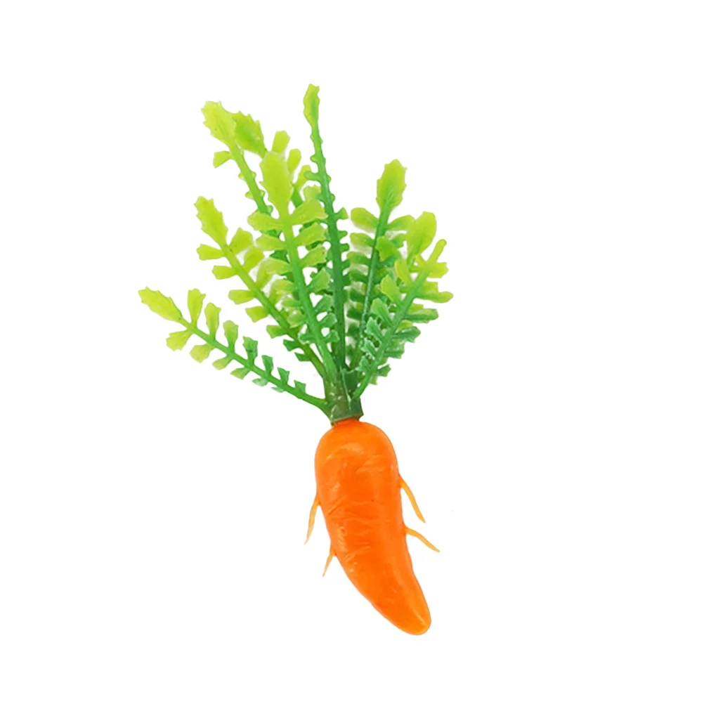 150 Pcs Photo Props Vegetable Decor Radish Simulation Vegetables Decoration Plant