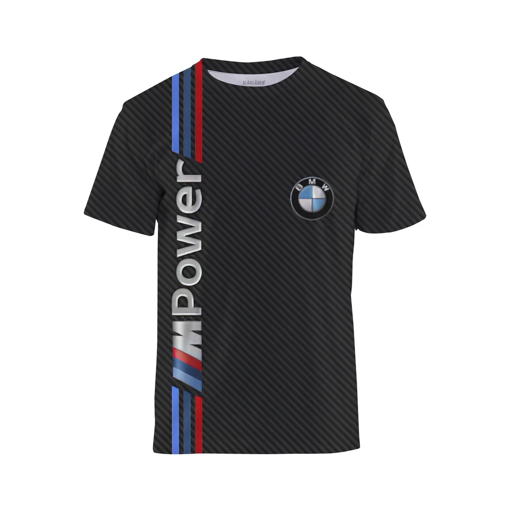 BMW دراجة نارية تي شيرت تي شيرت رجالي على الطرق الوعرة BMW تي شيرت مطبوع الصيف الرياضة امتصاص العرق تنفس التجفيف السريع تي شيرت #3