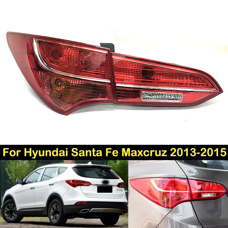 

Задний фонарь DECHO для Hyundai Santa Fe Maxcruz 2013 2014 2015, задний фонарь для заднего бампера, задний фонарь