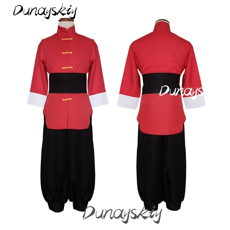 Saotome Ranma disfraz de Cosplay para hombres y mujeres con peluca traje Ranma 1/2 ropa de juego de rol postizo para Navidad Halloween personalizado