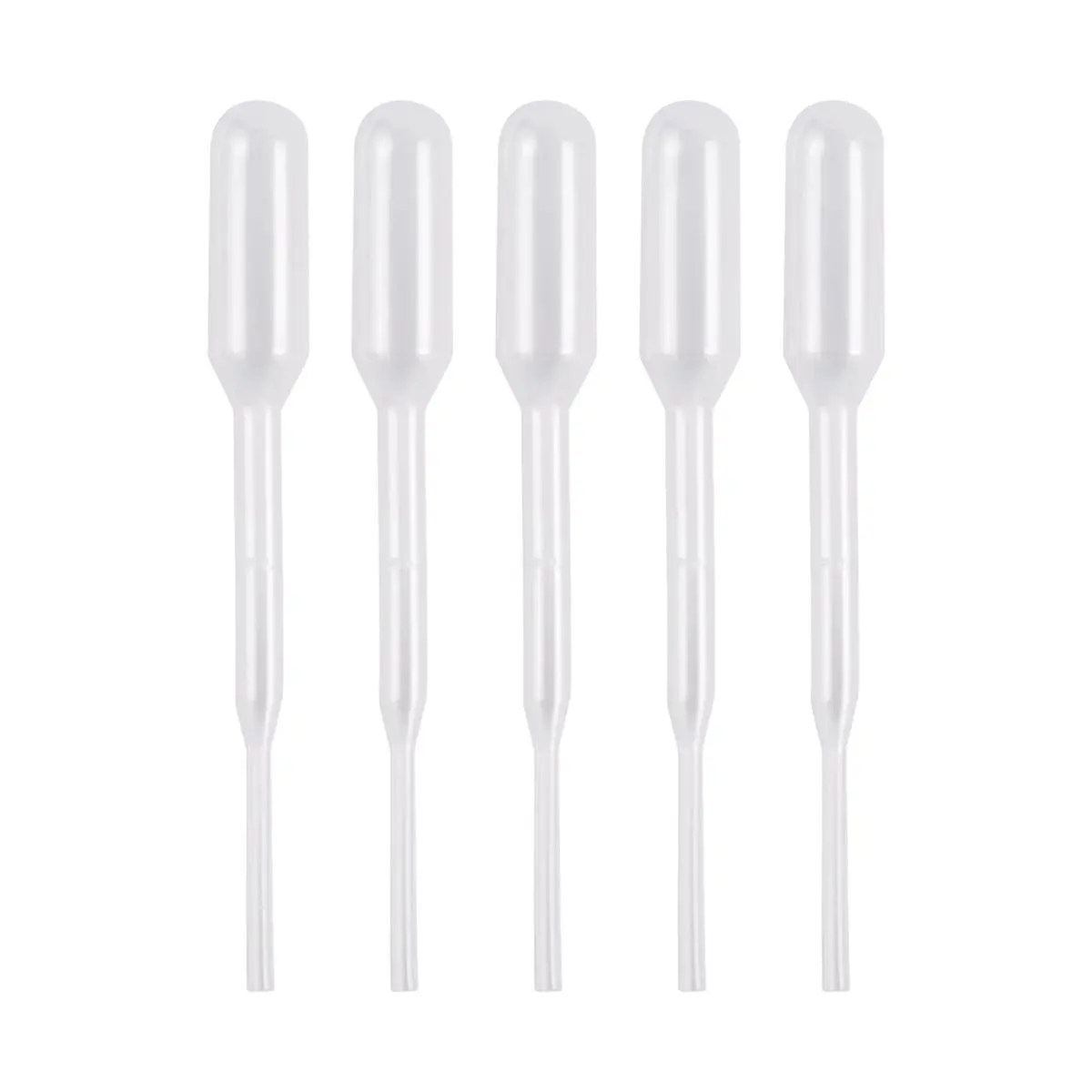 DT38 500 Pieces 0.2 ml Capacity Disposable Graduated Transfer Pipettes Dropper Polyethylene