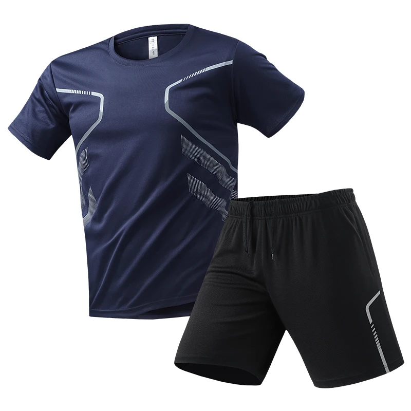 

Men's T-shirts Sports Running T-shirt Color Block Quick-drying Breathable Short Sleeve Tee Outdoor Workout Summer Running Shorts