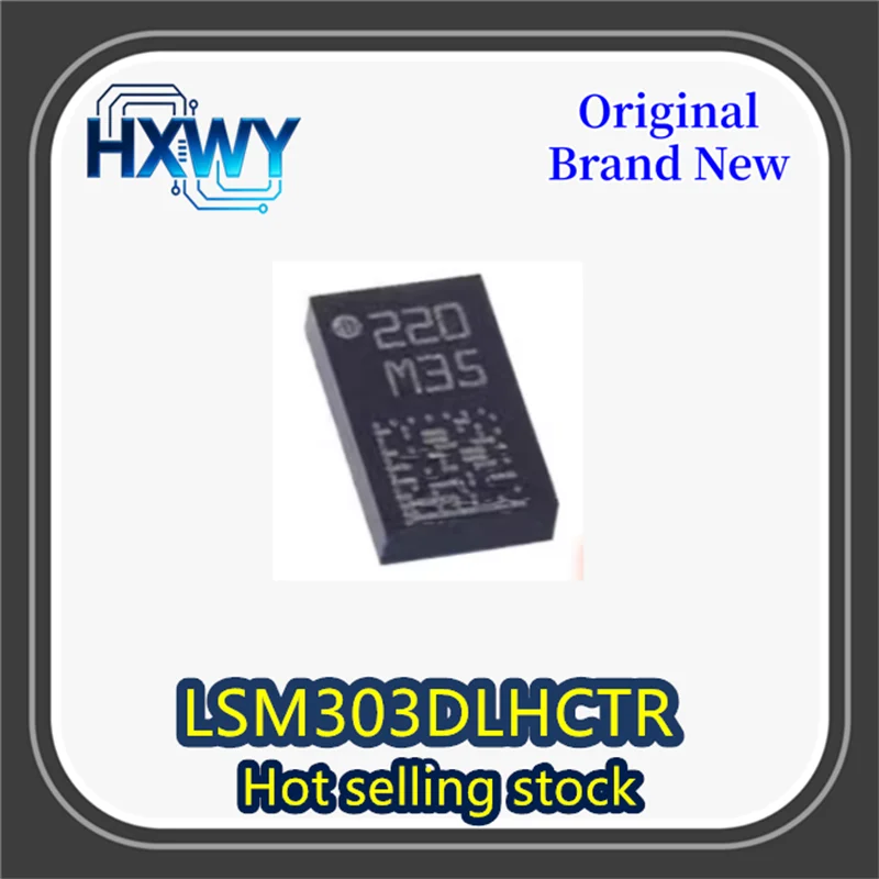 

(3/50 шт.) LSM303DLHCTR LSM303DLHC Silkscreen M35 LGA-14 Датчик движения, 100% новый, оригинальный, быстрая доставка