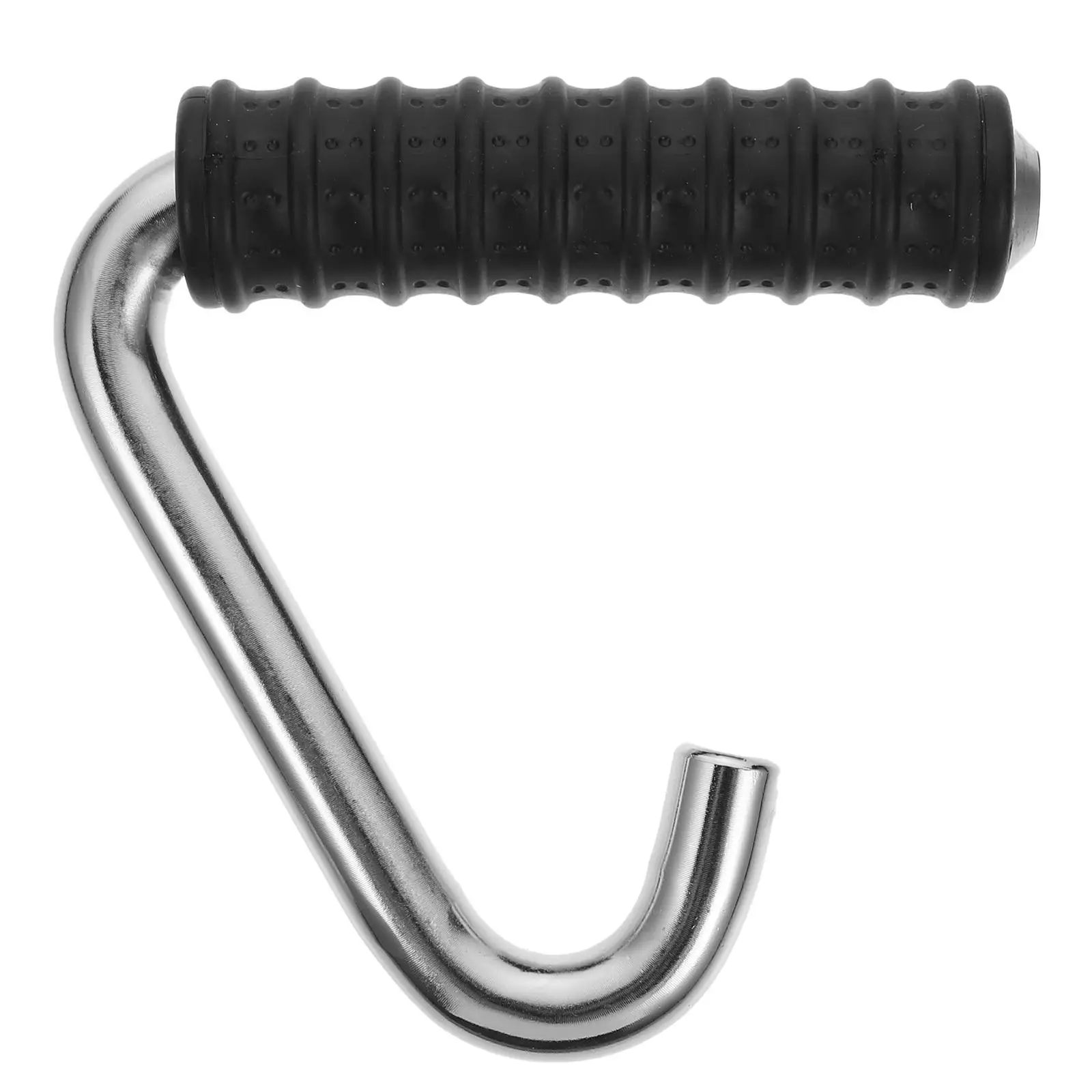 

Curved Grip Handle Trainer Home Gym Workout Fitness Strength Exercising Tension Rod Triceps Pulley Band Practical Durability