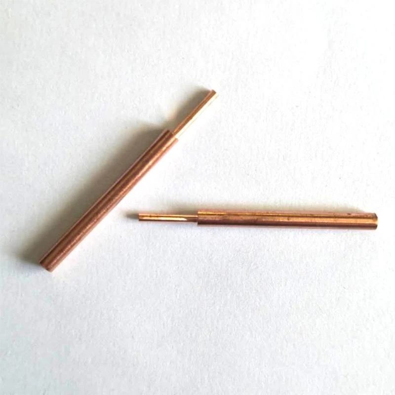 

2 Pieces 18650 Battery Alumina Copper Electrode for Head for Polymer Battery Lithium Battery Electrical Work Wear Resist