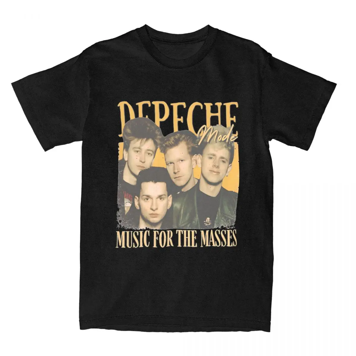 Men Women Shirt Depeche Cool Mode Band Vintage 100% Cotton Short Sleeve Retro Rock Music T Shirts O Neck Clothing New Arrival