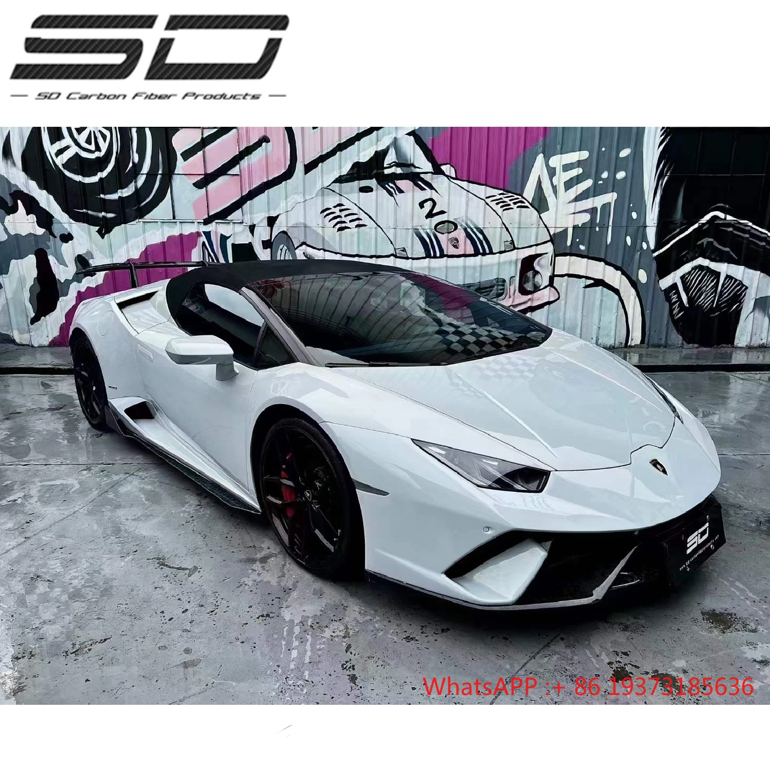 Lambor P Style New Design Dry Carbon Body Kits Car Accessories for Huracan LP580 610 EVO Upgrade