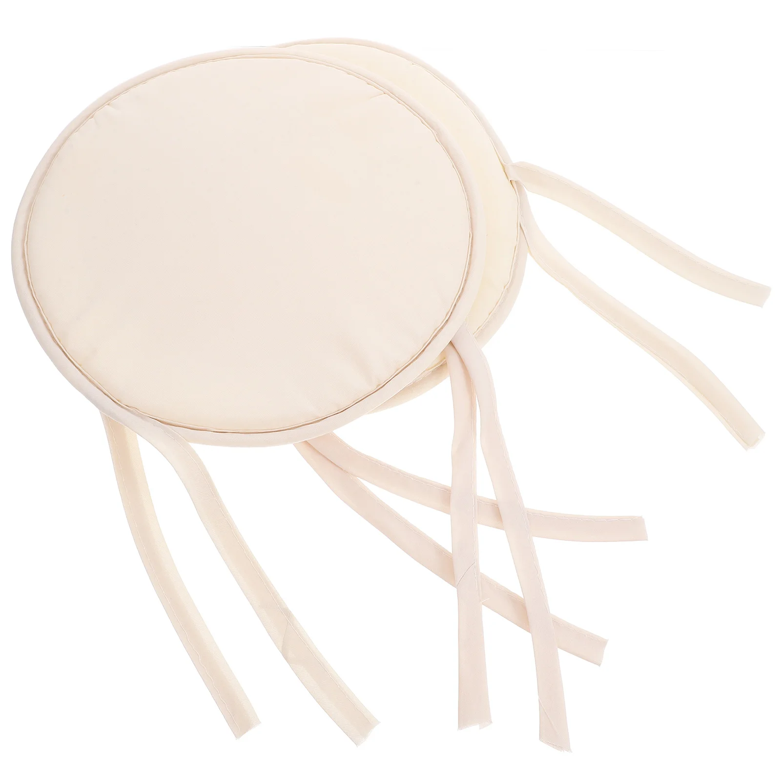 

2pcs Thick Sponge Round Chair Cushion Soft Comfortable Floor Seat Pad Breathable Chair Cushion For Living Room Gaming Computer