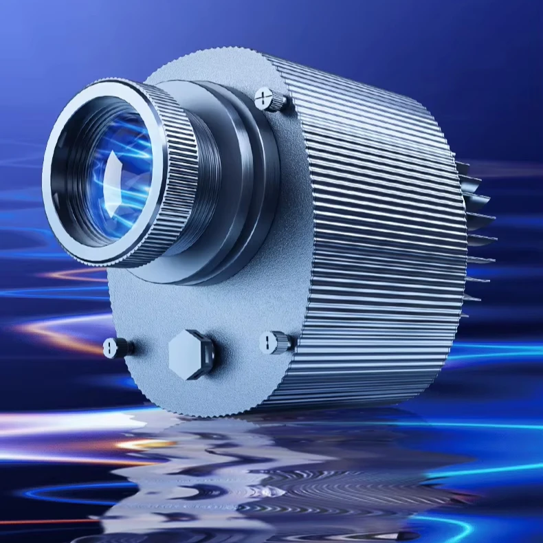 

80W Outdoor LED Projector Light Water Ripple Ocean Wave Effect For Pool DMX512 Sync Bar Wall Party Landscape For Hotels Gardens
