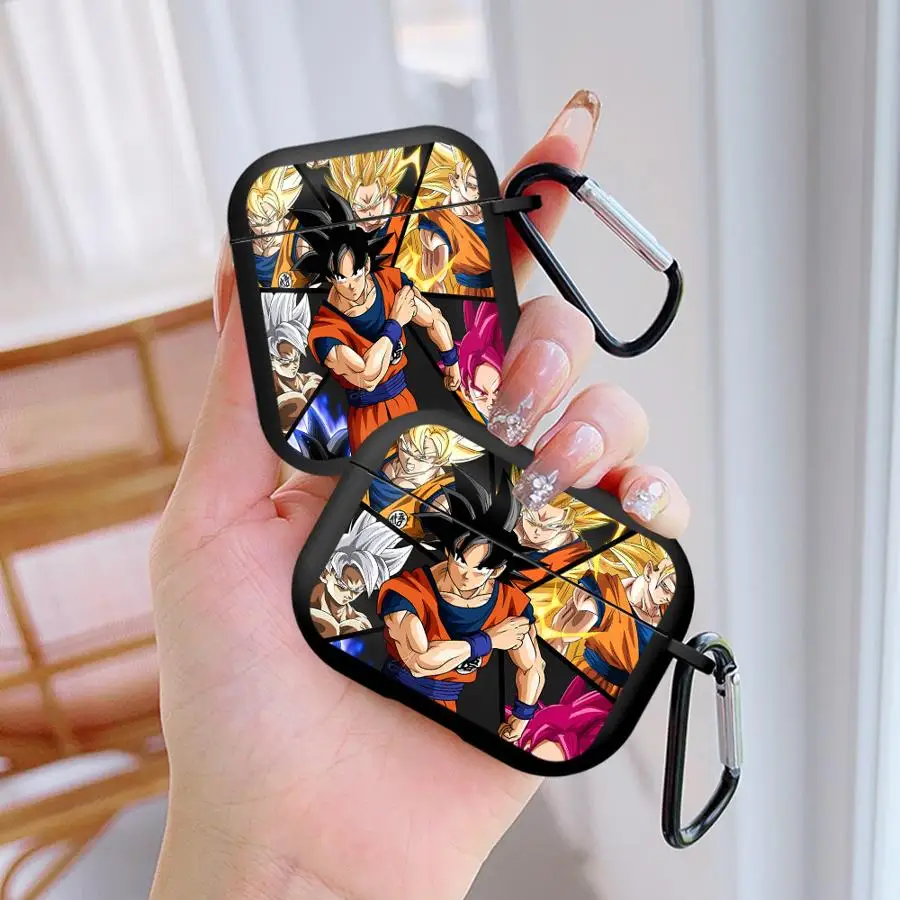 Fundas para Auriculares, Funda Protectora para Airpods 2 1 Pro3 3 Pro2 4 Pro D-ragonS B-allS Goku