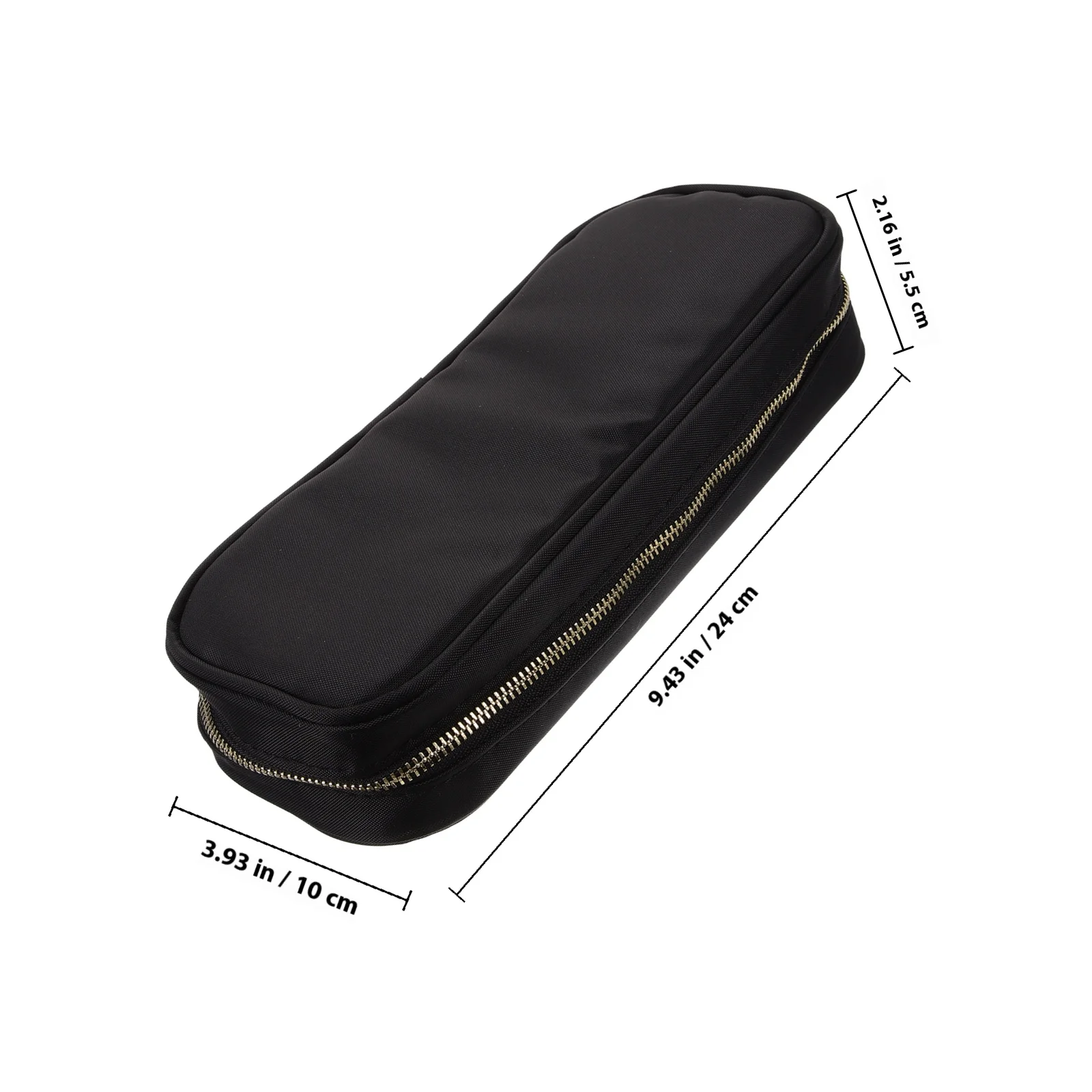 حامل الفرشاة، حقيبة تخزين الفرشاة، صغيرة الحجم، محمولة من قماش أكسفورد، حامل بسحاب، حقيبة تنظيم السفر #3