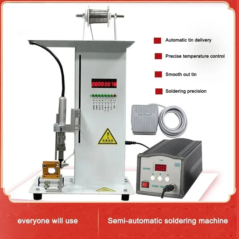Electric Soldering Irons soldering machine foot pedal tin machine high power electric chrome iron soldering station Hot sales