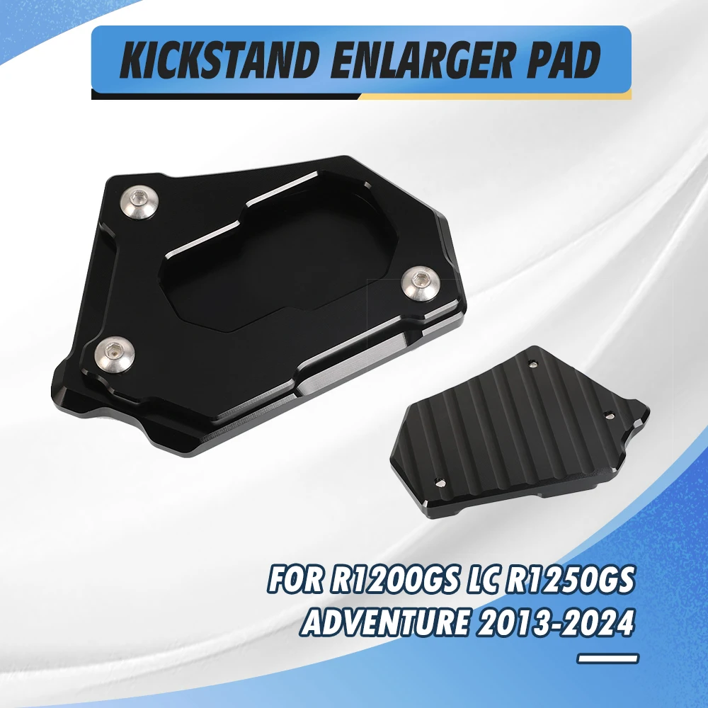 

For BMW R 1200 GS LC R1200GS ADV R1250GS Adventure 2013-2024 Kickstand Foot Side Stand Extension Pad Support Plate Enlarge Stand