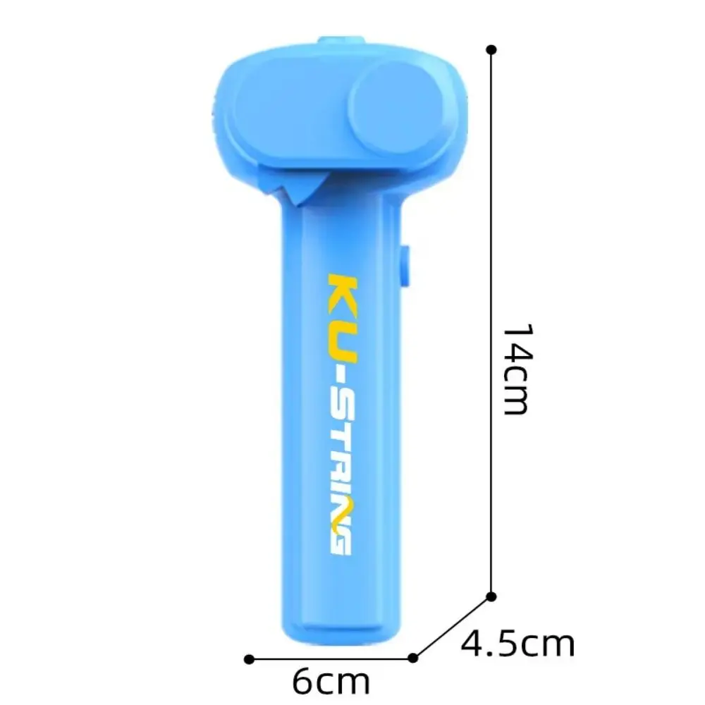 Propulsor de cuerda que brilla en la oscuridad, controlador de mano de velocidad ajustable, cuerda eléctrica creativa, hélice, juguetes para exteriores