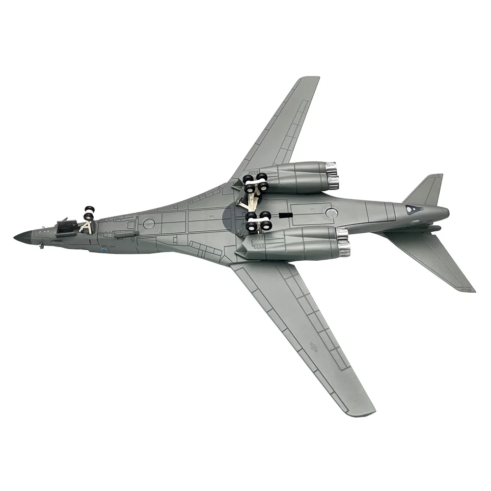 Avión de combate de Metal fundido a presión para niños, modelo de avión Rockwell B-1B Lancer de EE. UU., 1:200