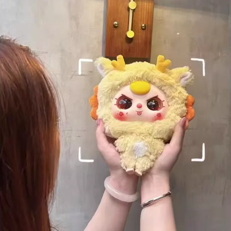 

Adorable babythree Big Toy Doll Trendy Blind Box Plaything Cute Pouch Hanging Ornament Zipper Bag Collectible Gift