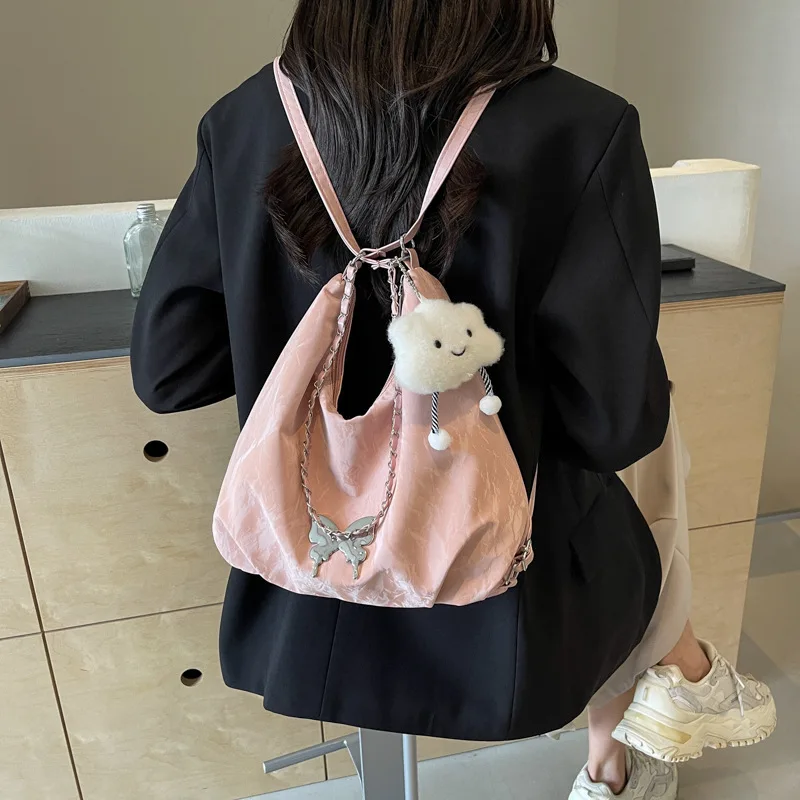 

2024 New Large Capacity Commuter Single Shoulder Multi Functional Handbag, Casual And Women's Shoulder Bag