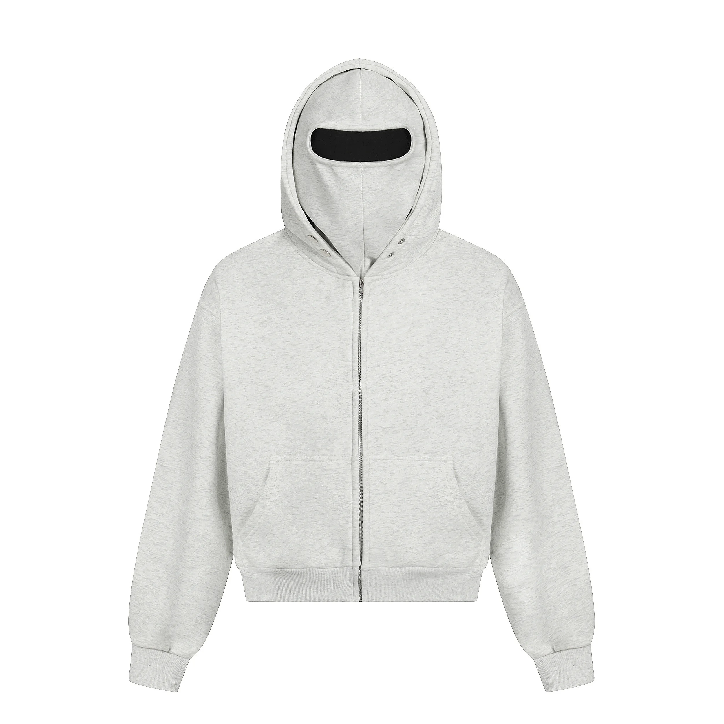 

Худи GXFortune American High Street Double Cap с флисовой подкладкой, ветрозащитное, теплое, повседневное, в стиле Cleanfit