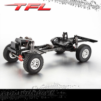 TFL 1/10 RC Crawler Remote Control Car D110 CNC Metal Chassis 334MM WB W/O Shell Outdoor Toys For Boys Gifts TH01739-SMT6