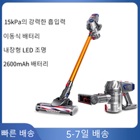 Wireless Handheld Vacuum Cleaner For Home Electric Broom 15kPa Powerful Suction Carpet Floor Bedding Cleaner Removable Battery