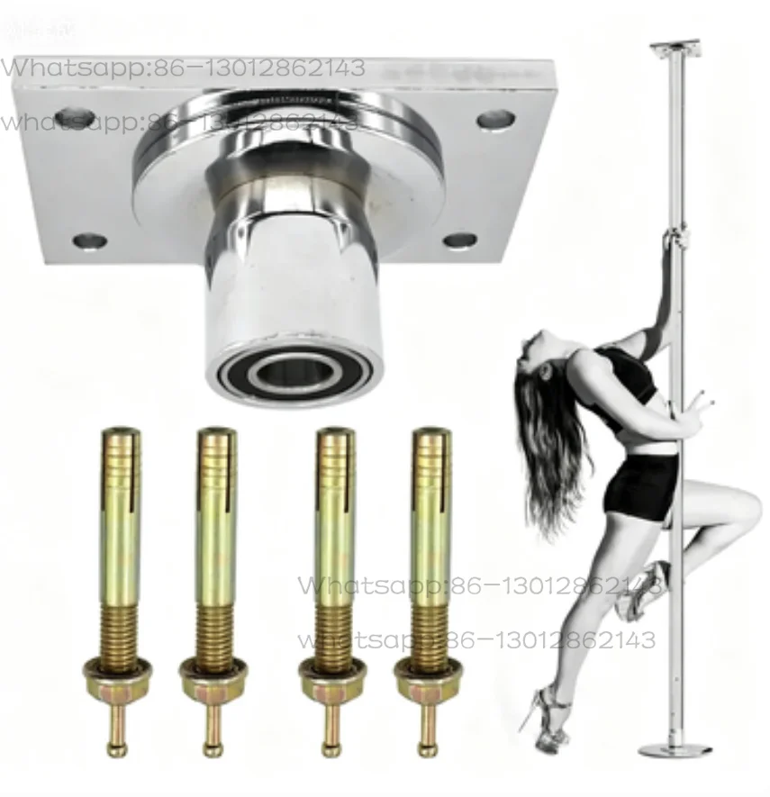 Fotografia 6: Placa Fixa para Pole Dance, Fácil de Instalar, Montagem no Teto para Performance em Coberturas