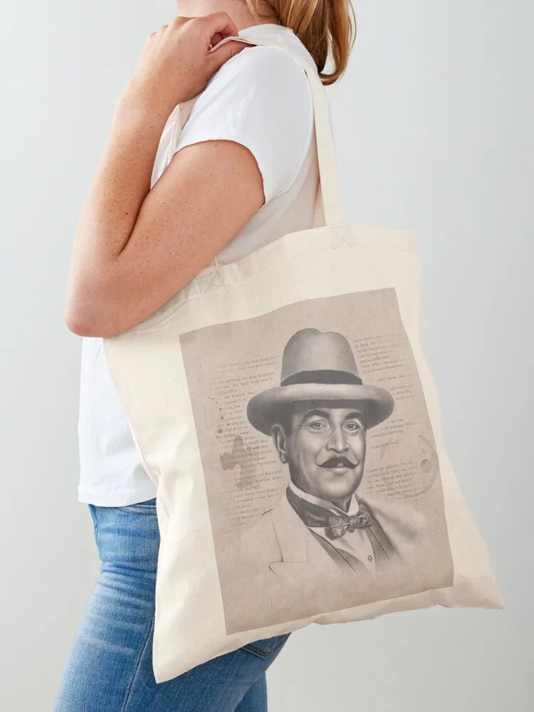 Hercule Poirot Tote Bag bags for women tote bag free delivery bags