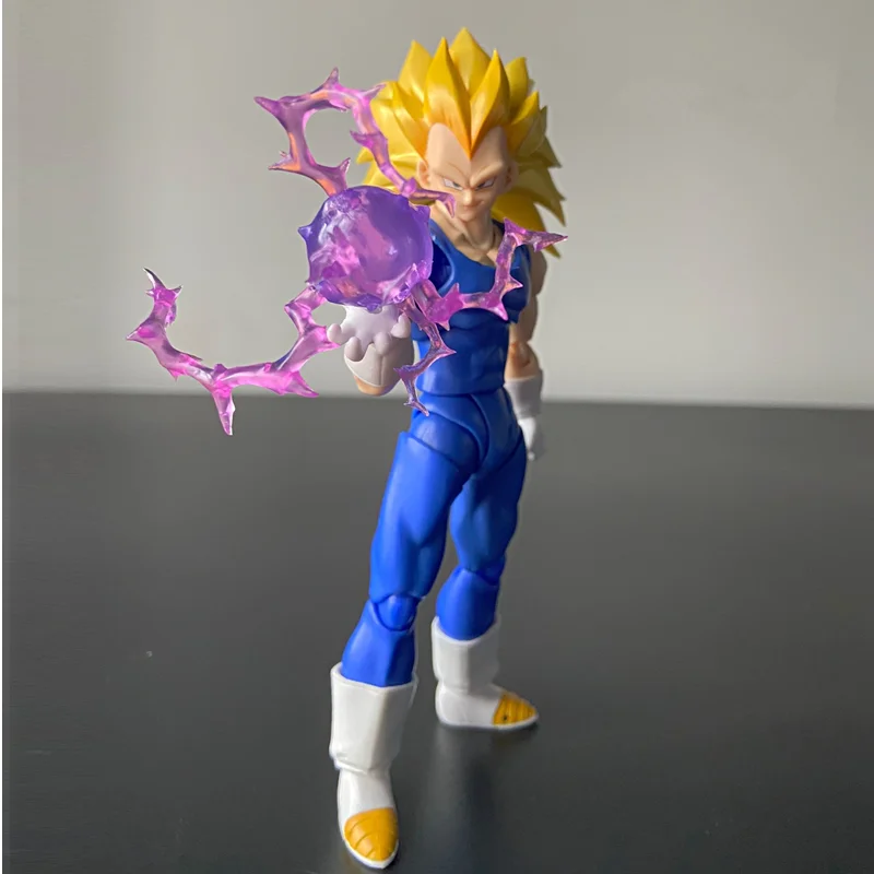 Dragon Ball SHF Vegeta Demoniacal Fit Royal Blood Action Figure Super Saiyan SSJ3 Anime PVC Toy Collection Model Gift Brinquedos