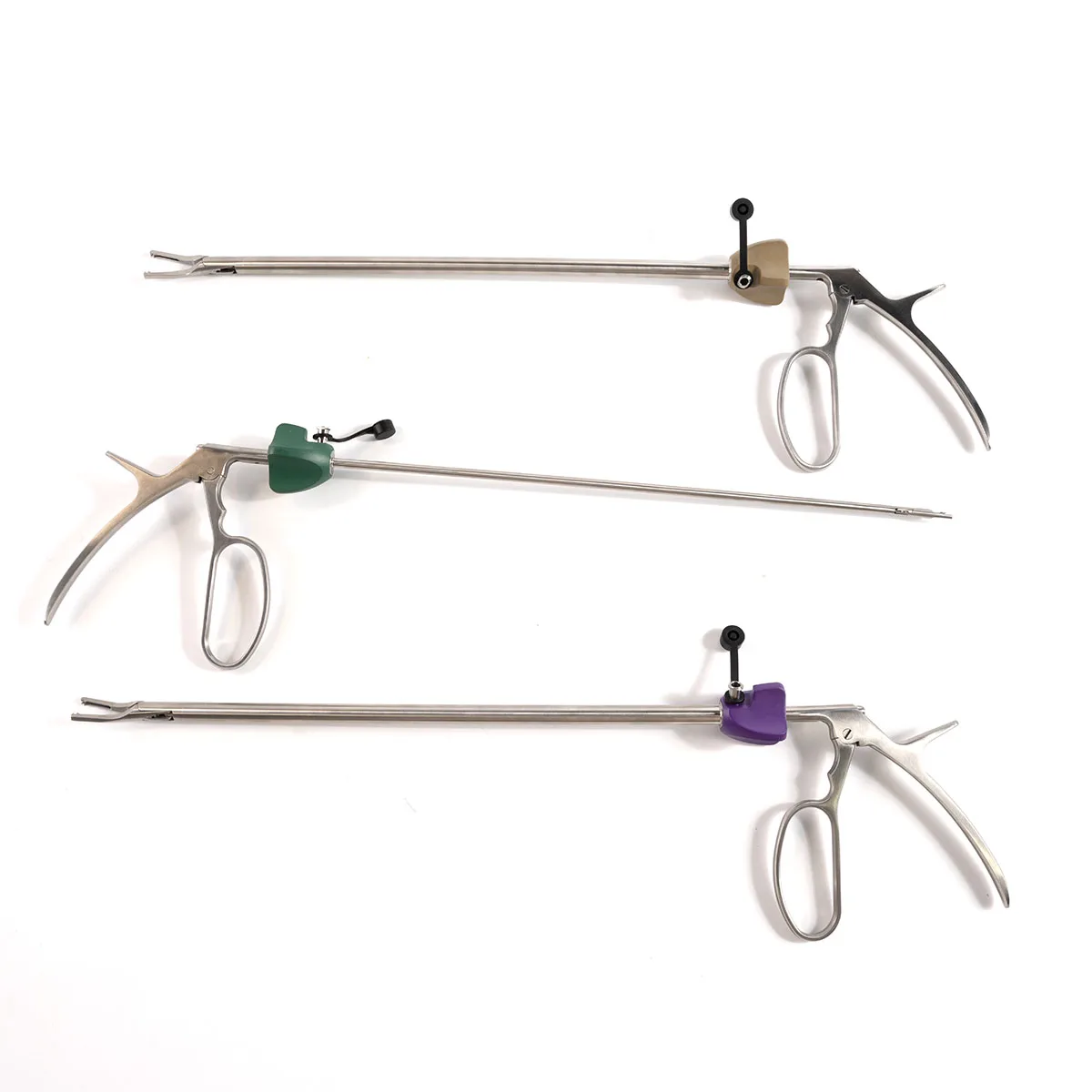Clips  Polímero Plástico Laparoscópicos  5 mm y 10 mm, Pinzas Hemolok Reutilizables Laparoscópicas, Aplicador Veterinario