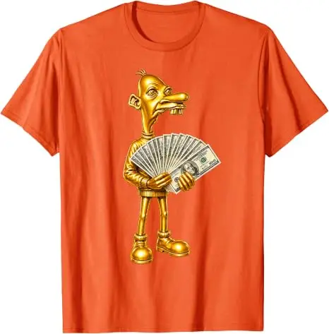 Rich Neegy Brainrot Meme Tuff Flexing Ironisches Gen Alpha Gen Z T-Shirt Y2k Grafik Weiches Baumwoll-T-Shirt Humor Streetwear Kleidung – Detail 13