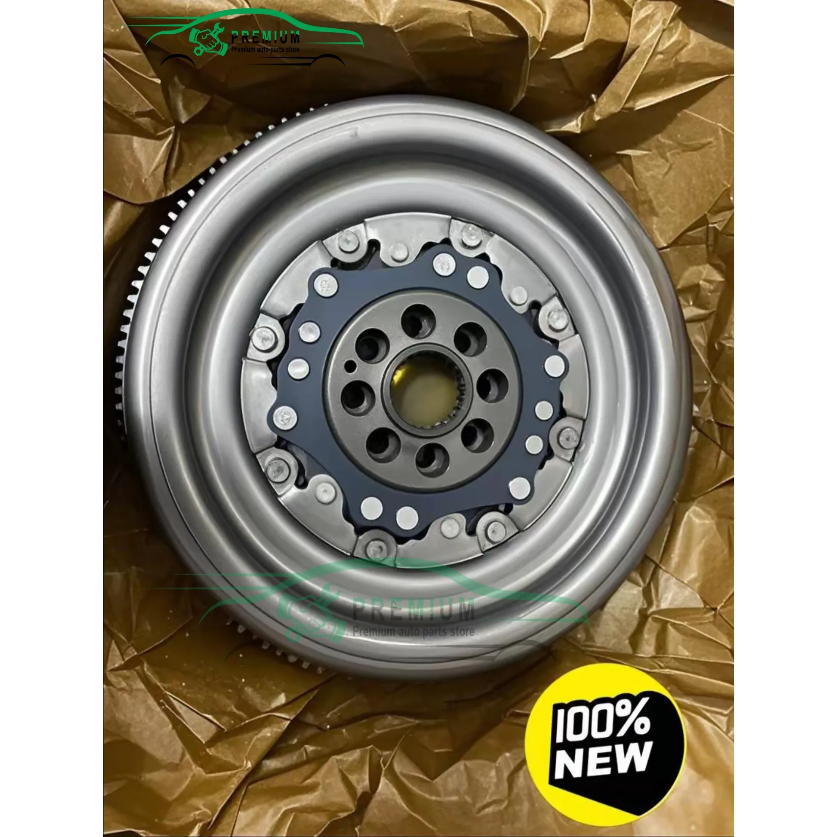 

02E New DQ250 DSG Transmission Flywheel 6/8 Hole 129/132 Teeth 4150732090 Fits For VW Audi 6 Speed