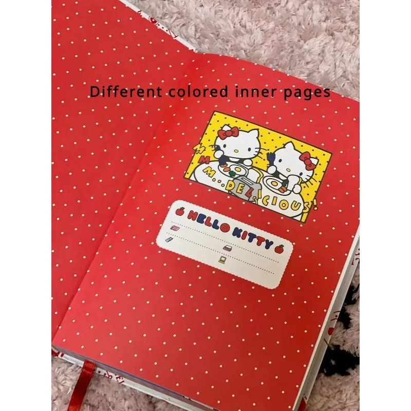 Sanrio Hello Kitty Notebook A5 Kitty Printed High-looking and Cute Hand Diary with Different Patterns, Perfect As A Gift