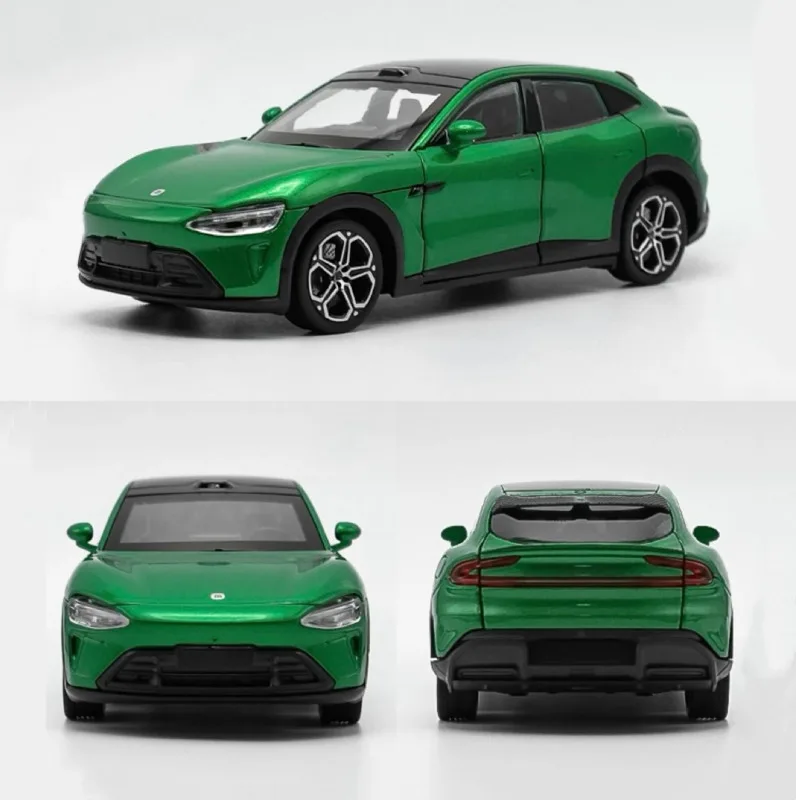 1/32 New Arrival Special Price Diecast Metal YU7 New Energy Car Model Furniture Display Collection Toys For Children