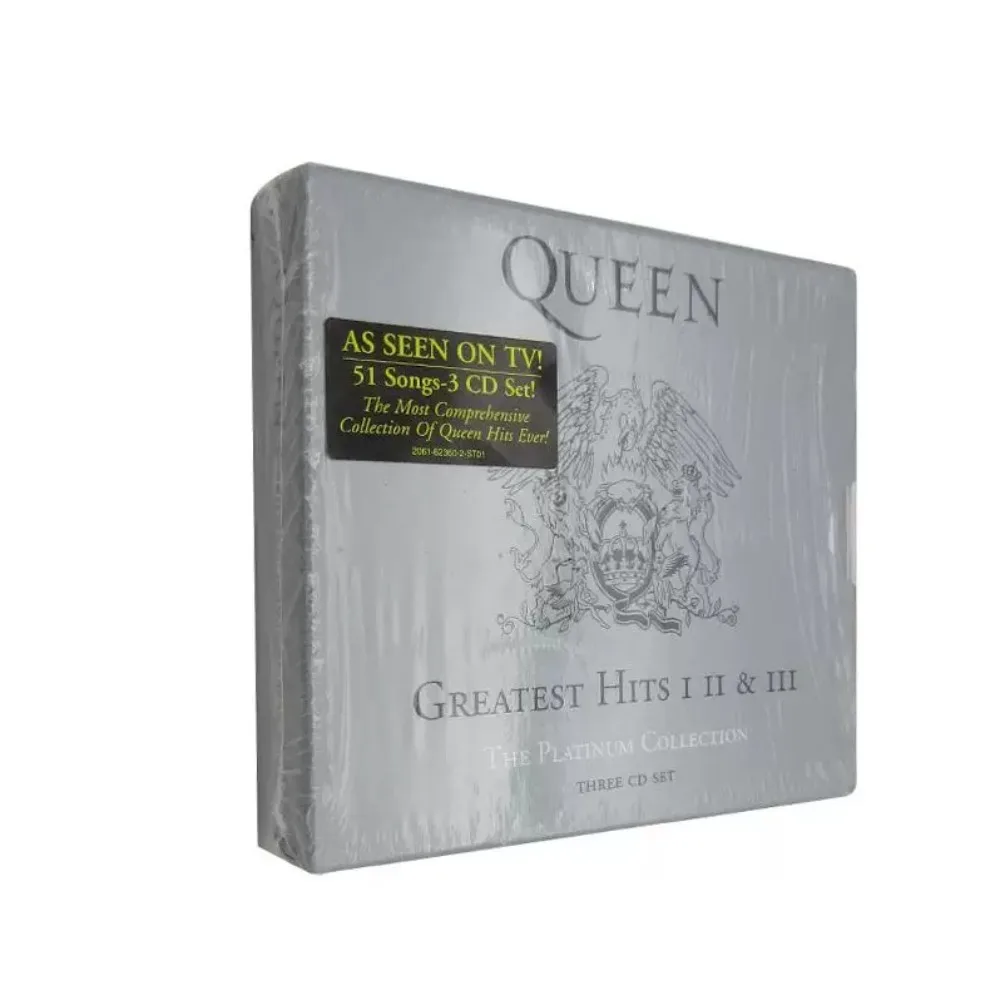 

Queen Greatest Hits 3CD — классические рок-антомы — культовые хиты для автомобильного и домашнего аудио