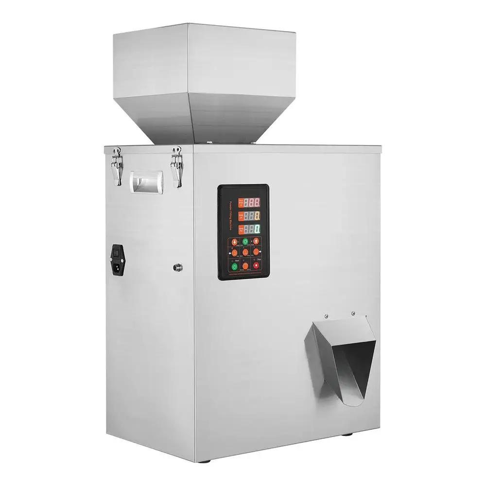 Machine de remplissage de poudre, 0,022–1,1 lb/10–500 g, balance automatique intelligente pour particules, machine de remplissage, pour bouteilles et sacs, remplisseur de poudre, distributeur de particules pour thé, graines, céréales, poudre, farine, haricots, etc.